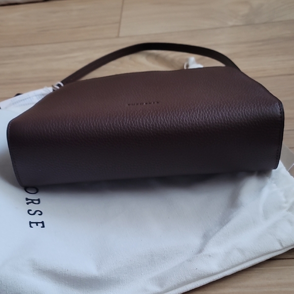 The Horse Dark Brown Leather Shoulder Bag - Picture 9 of 14